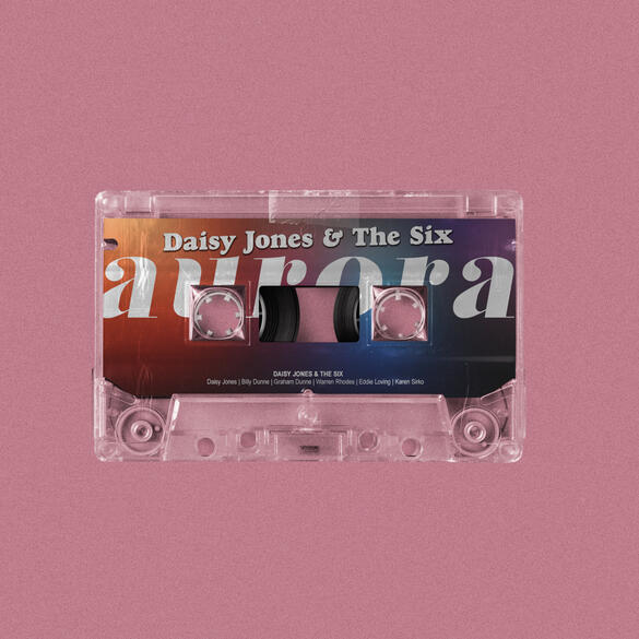 daisy jones and the six by taylor jenkins reid as a cassette tape