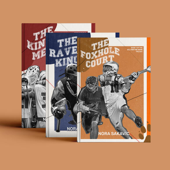 all for the game series by nora sakavic, book cover redesign